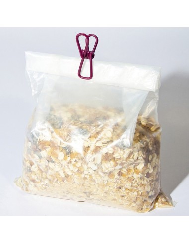 PINZA PARA CERRAR BOLSAS, PACK 9 UNDS.