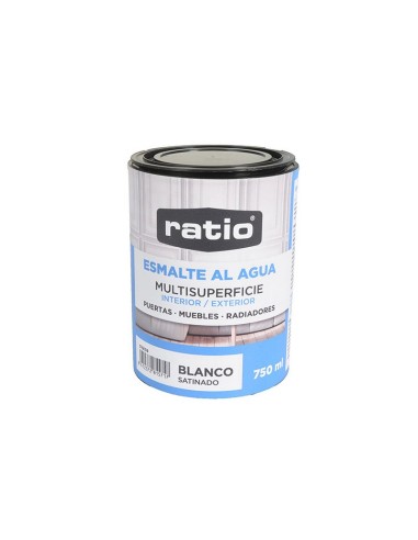 ESMALTE ACRIL.STDO MULT. BL.RATIO 750ML