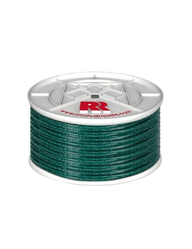 CUERDA POLIP. 4 CABOS  5MM/100M VD