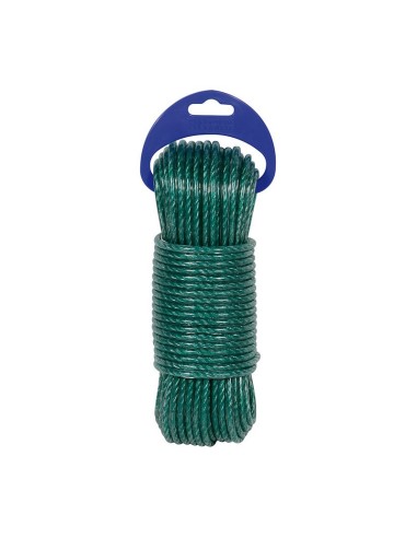 CUERDA POLIP. 4 CABOS  5MM/25M VD