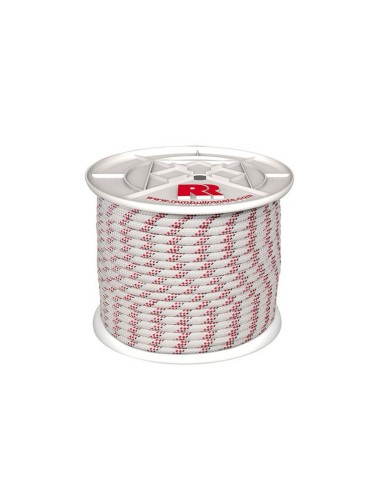 CUERDA POLIEST.TRENZ 4MM/200M TR8 BLANCO