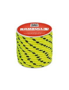 CUERDA POLIEST.100 PES 6MM/15M AMARIL FL