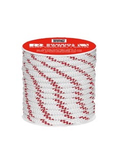 CUERDA POLIEST.TRENZ 100 PES 6MM/25M BL