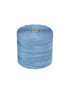 CUERDA POLIP. 4MM ALMA TEXT./200M AZ/BL