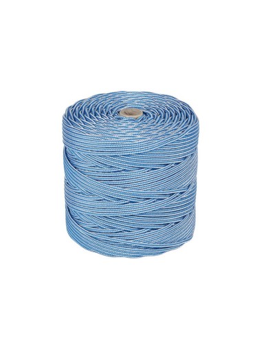 CUERDA POLIP. 4MM ALMA TEXT./200M AZ/BL