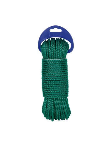 CUERDA CABLEADA POLIET. 4C 5MM/10M VD