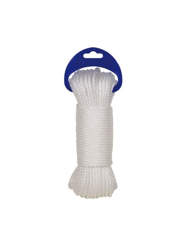 CUERDA CABLEADA POLIET. 4C 5MM/20M BL