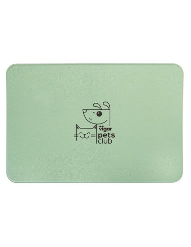 ALFOMBRILLA COMEDERO PETS CLUB VERDE