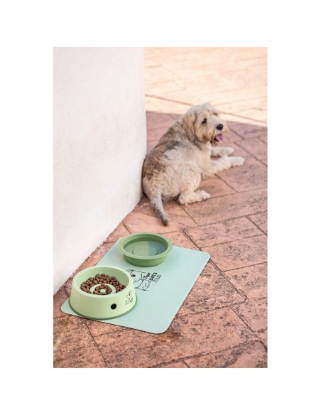 ALFOMBRILLA COMEDERO PETS CLUB VERDE
