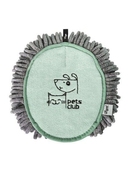 MANOPLA MICROFIBRA PETS CLUB VERDE