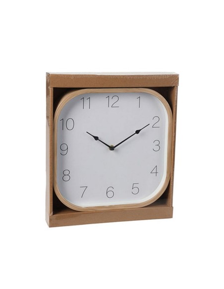 RELOJ CUADRADO 30X30 CM
