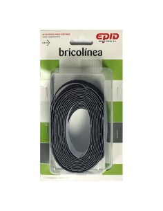 VELCRO ADHES.MACHO+HEMBRA NEGRO 2,5M. 2