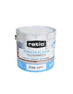 ESMALTE ACRIL.MATE MULT.NG.RATIO 2.5L