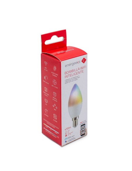 BOMBILLA LED WIFI INTELIGENTE VELA E14 5