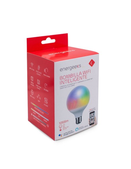 BOMBILLA LED WIFI INTELIGENTE G95 E27 11