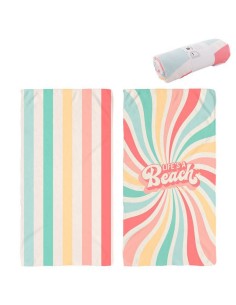 TOALLA PLAYA 90X170 MICROFIBRA GROOVY