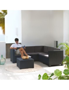 CONJUNTO RICONERO OASIS. GRAFITO 2