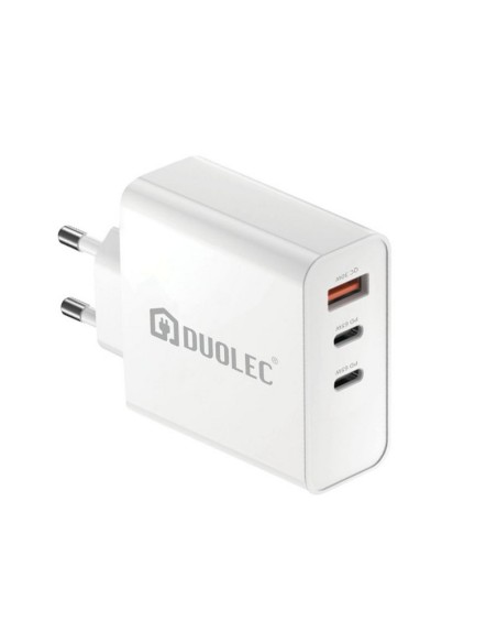 CARGADOR TRIPLE 65W BLANCO