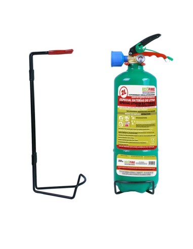 EXTINTOR+SOPORTE ECOFIRE 2 LTS