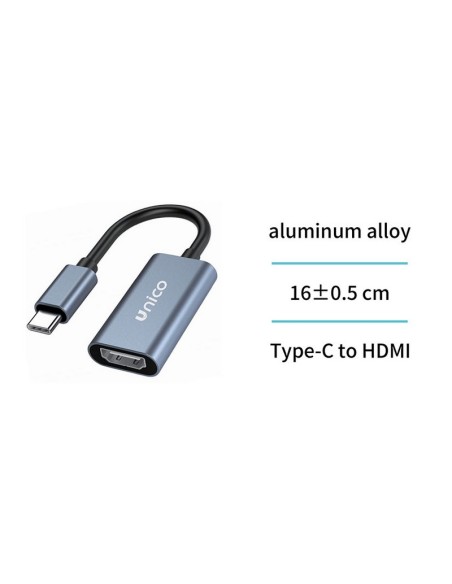ADAPTADOR C - HDMI 4K UNICO