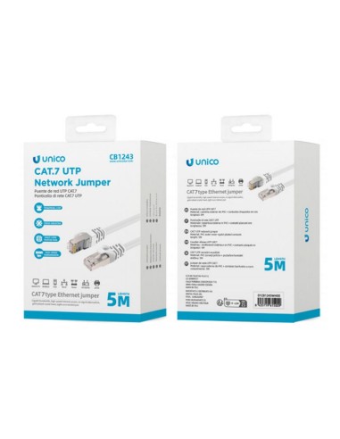 CABLE DE RED CAT7. 5M UNICO