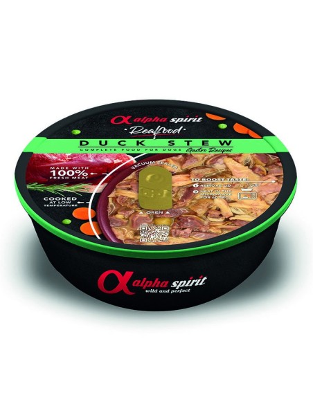 COMIDA PERRO ALPHA SPIRIT PATO 280GR