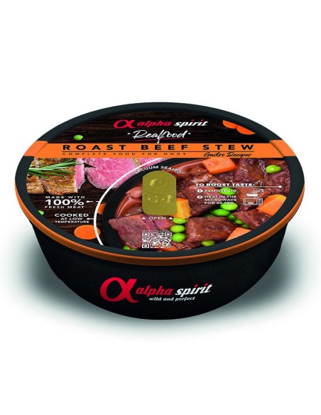 COMIDA PERRO ALPHA SPIRIT TERNERA 280GR