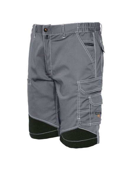 BERMUDA TÉCNICA GRIS CLARO T/ L, M y XL