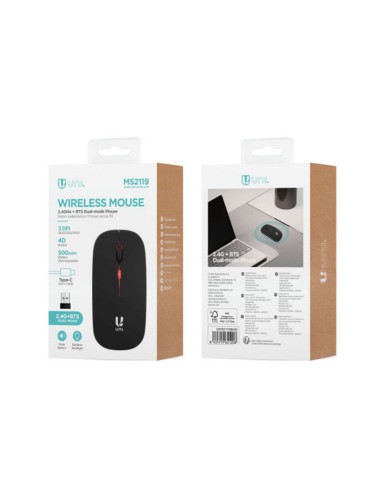 RATON BT NEGRO UNICO