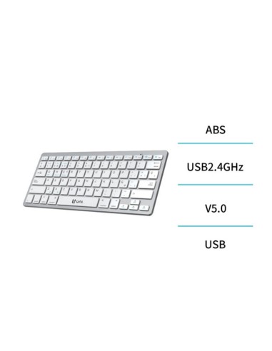 TECLADO BT SLIM BLANCO UNICO