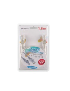 CABLE DE RED CAT.6 1,8M UNICO 2