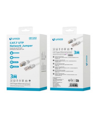 CABLE DE RED CAT.7 3M UNICO