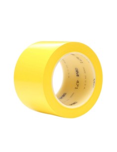 CINTA VINILO 471, 50X33M. 0,14MM, AMAR.