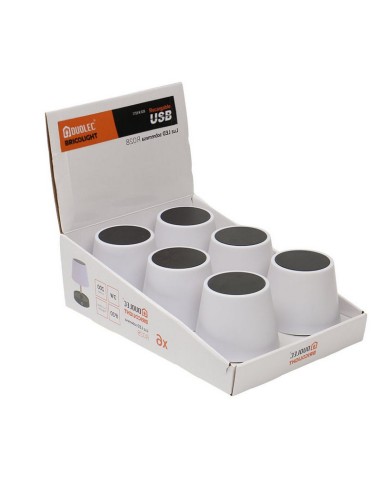 EXPOSITOR 6 UNID. LUZ SOBREMESA DUOLEC