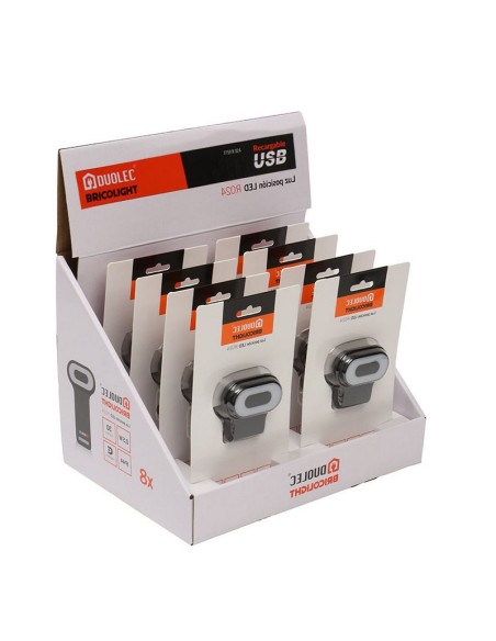 EXPOSITOR 8 UNIDADES LUZ DE SEÑAL DUOLEC