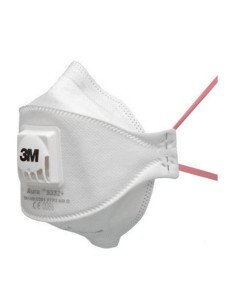 MASCARILLA AURA FFP3 C/VÁLVULA 9332+.10U