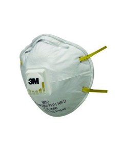 MASCARILLA FFP1 CON VÁLVULA 8812 10 UDS
