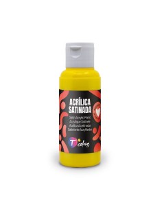 PINTURA ACRILICA SATINADO AMARILLO 80ML
