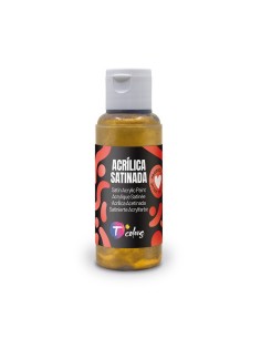 PINTURA ACRILICA SATINADO ORO 80ML