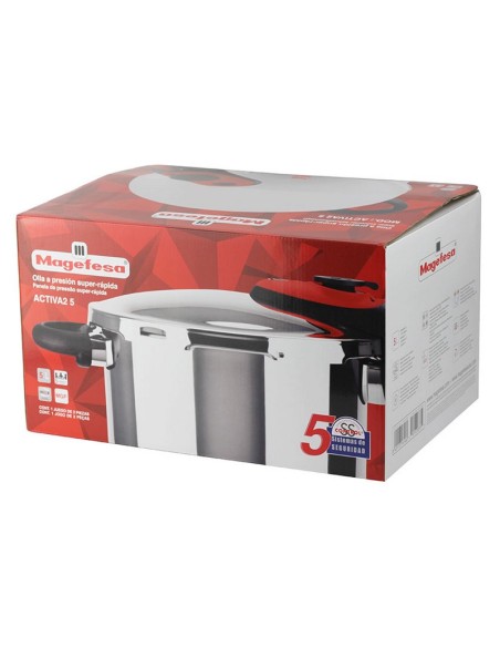 OLLA PRESION 5 L ACTIVA2 ROJO