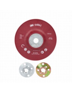 PLATO HP ESTRIADO, 115 MM, ROJO, 64860