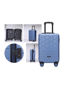 MALETA TROLLEY 20" + CANDADO Y TARJETA 2