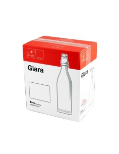 BOTELLA GIARA TRANSP. 1 LITRO BORMIOLI 2