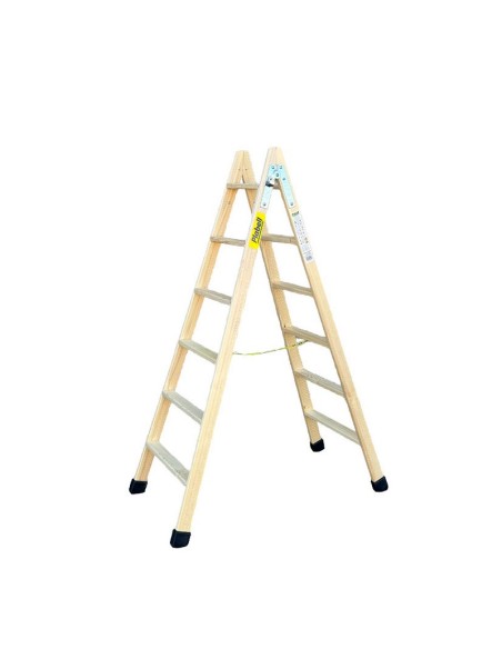 ESCALERA MADERA PLABELL 6 PELDAÑOS 60MM