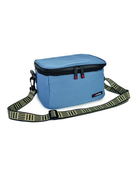 BOLSA TERMICA ON THE GO 5,5L.TRIBAL AZUL