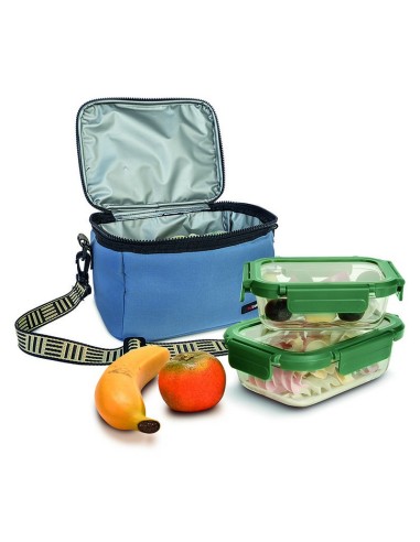 BOLSA TERMICA ON THE GO 5,5L.TRIBAL AZUL