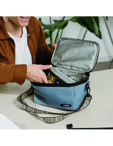 BOLSA TERMICA ON THE GO 5,5L.TRIBAL AZUL