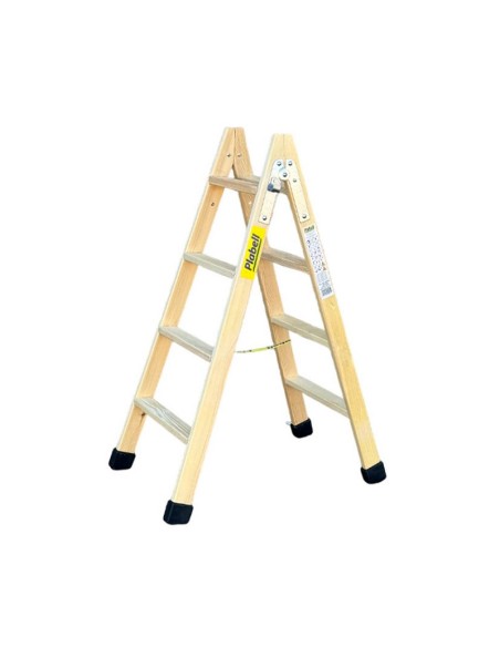 ESCALERA MADERA PLABELL 4 PELDAÑOS 60MM
