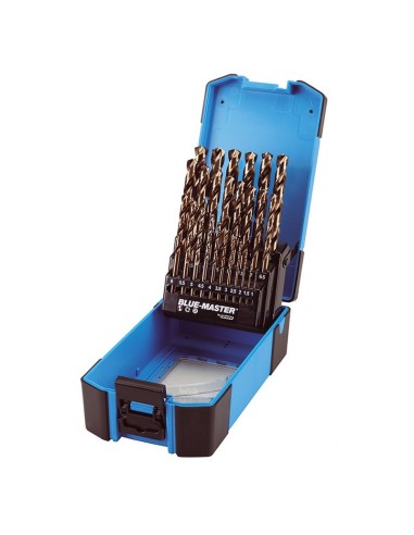 BROCA JGO.25PCS HSS-Co DIN338 Ø1-13X0,5M