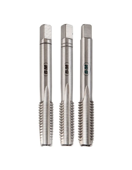 JUEGO MACHOS HSS M3X0,50 3 UNIDADES